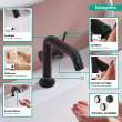 Hansgrohe Tecturis S Single-Hole Fine 110, 1.2 Gpm In Matte Black, 73321671