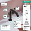 Hansgrohe Tecturis S Single-Hole Fine 110, 1.2 Gpm In Matte Black, 73321671