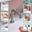 Hansgrohe Tecturis S Single-Hole Fine 110, 1.2 Gpm In Brushed Nickel, 73321821