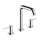 Hansgrohe Tecturis S Widespread Faucet 150, 1.2 Gpm In Chrome, 73332001