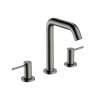 Hansgrohe Tecturis S Widespread Faucet 150, 1.2 Gpm In Brushed Black Chrome, 73332341