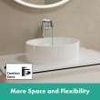 Hansgrohe Tecturis S Single-Hole Fine 240, 1.2 Gpm In Chrome, 73372001