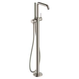 Hansgrohe Tecturis S Freestanding Tub Filler With 1.75 Gpm Handshower In Brushed Nickel, 73440821