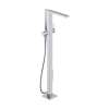 Hansgrohe Tecturis E Freestanding Tub Filler With 1.75 Gpm Handshower In Chrome, 73445001
