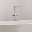 Hansgrohe Tecturis E Freestanding Tub Filler With 1.75 Gpm Handshower In Brushed Nickel, 73445821