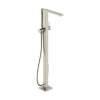 Hansgrohe Tecturis E Freestanding Tub Filler With 1.75 Gpm Handshower In Brushed Nickel, 73445821