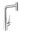 Hansgrohe Metris Select Higharc Kitchen Faucet, 2-Spray Pull-Out With Sbox, 1.75 Gpm In Chrome, 73816001