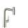 Hansgrohe Metris Select Prep Kitchen Faucet, 2-Spray Pull-Out, 1.75 Gpm In Stainless Steel Optic, 73822801