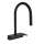 Hansgrohe Aquno Select Higharc Kitchen Faucet, 3-Spray Pull-Down With Sbox, 1.75 Gpm In Matte Black, 73831671