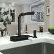 Hansgrohe Aquno Select Kitchen Faucet, 2-Spray Pull-Out, 1.75 Gpm In Matte Black, 73836671