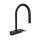 Hansgrohe Aquno Select Higharc Kitchen Faucet, 3-Spray Pull-Down, 1.75 Gpm In Matte Black, 73837671