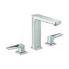Hansgrohe Metropol Widespread Faucet 160 With Loop Handles And Pop-Up Drain, 1.2 Gpm In Chrome, 74517001