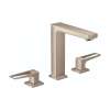 Hansgrohe Metropol Widespread Faucet 160 With Loop Handles And Pop-Up Drain, 1.2 Gpm In Brushed Nickel, 74517821