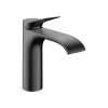 Hansgrohe Vivenis Single-Hole Faucet 110 With Pop-Up Drain, 1.2 Gpm In Brushed Black Chrome, 75020341