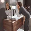 Hansgrohe Vivenis Single-Hole Faucet 210 With Swivel Spout And Pop-Up Drain, 1.2 Gpm In Matte Black, 75030671