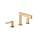 Hansgrohe Finoris Widespread Faucet 110 With Pop-Up Drain, 1.2 Gpm In Brushed Bronze, 76033141