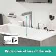 Hansgrohe Finoris Wide-Spread Faucet 160 With Pop-Up Drain, 1.2 Gpm In Chrome, 76034001