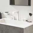 Hansgrohe Finoris Wide-Spread Faucet 160 With Pop-Up Drain, 1.2 Gpm In Matte White, 76034701