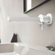 Hansgrohe Finoris Wall-Mounted Single-Handle Faucet Trim, 1.2 Gpm In Matte White, 76050701