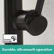 Hansgrohe Finoris Single-Hole Faucet 230 With 2-Spray Pull-Out, 1.2 Gpm In Matte Black, 76063671