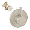 K04232-15984BN S Trio/Quattro Trim with 2-Way Diverter Rough-In in Brushed Nickel