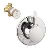 K04232-15984CR S Trio/Quattro Trim with 2-Way Diverter Rough-In in Chrome