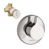 E/S Trio/Quattro Trim with 2-Way Diverter Rough-In in Chrome