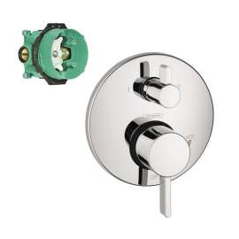 Ecostat S Pressure Balance Trim With Diverter And Rough-In