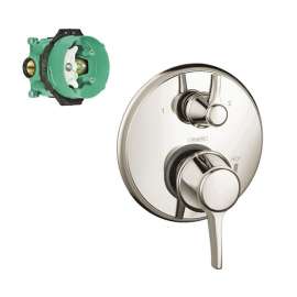 K04449-01850PN Metris C Pressure Balance Trim with Diverter with Rough-In in Polished Nickel