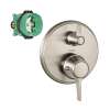 K15752-01850BN Ecostat C Thermostatic Trim with Volume Control with Rough-In in Brushed Nickel