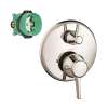 K15753-01850PN Ecostat C Thermostatic Trim with Volume Control and Diverter with Rough-In in Polished Nickel