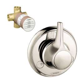K15934-15930PN C Trio/Quattro Trim with 3-Way Diverter Rough-In in Polished Nickel