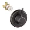 K15934-15930RB C Trio/Quattro Trim with 3-Way Diverter Rough-In in Rubbed Bronze