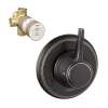 K15934-15984RB C Trio/Quattro Trim with 2-Way Diverter Rough-In in Rubbed Bronze