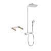 KS27112-16181CR Raindance Select E 360 Showerpipe, Thermostatic Basic Set Included in Chrome