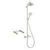 KS27115-16181BN Raindance S 240 Showerpipe, Thermostatic Basic Set Included in Brushed Nickel