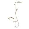 KS27129-16181BN Raindance Select S 240 Showerpipe, Thermostatic Basic Set Included in Brushed Nickel