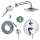 KSH04447-27474-31PC Raindance Shower Faucet Kit with Handshower PBV Trim with Diverter and Rough-in in Chrome