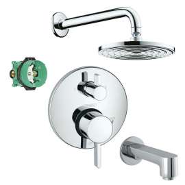 KST04447-27474-13 Raindance Shower Faucet Kit with Tub Spout PBV Trim with Diverter and Rough-in
