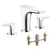 KT15440-06607CR PuraVida 2-Handle Roman Tub Faucet with Rough-In in Chrome