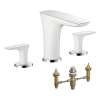 KT15440-06607WC PuraVida 2-Handle Roman Tub Faucet with Rough-In in White/Chrome