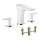 KT15440-06607WC PuraVida 2-Handle Roman Tub Faucet with Rough-In in White/Chrome