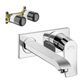 KT31086-13622CR Metris E Wall-Mounted Single Handle Faucet with Rough-In in Chrome