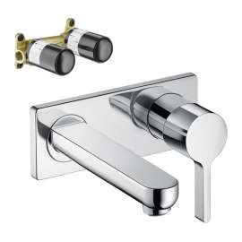 KT31163-13622CR Metris S Wall-Mounted Single Handle Faucet with Rough-In in Chrome