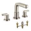 KT31438-06607BN Metris S 2-Handle Roman Tub Faucet with Lever Handles and Rough-In in Brushed Nickel