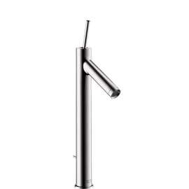 Bathroom Faucet Vessel Faucet with Lever Handle, QuickClean and EcoRight Technology - Less Metal Pop-Up Drain Assembly