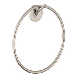 40821820 Metal Towel Ring in Brushed Nickel