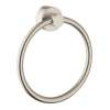 41521820 Metal Towel Ring in Brushed Nickel