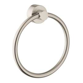 41521820 Metal Towel Ring in Brushed Nickel