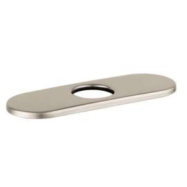 14018821 6-1/2in Escutcheon Plate in Brushed Nickel